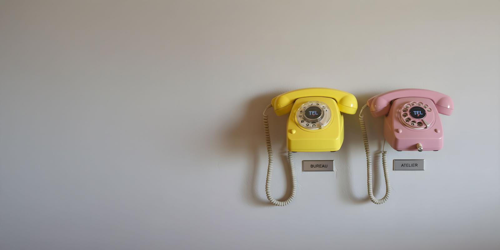 Ambiance bureau avec ligne privée vintage - W&K